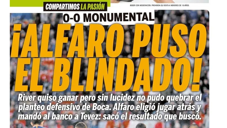 Los hinchas de River estuvieron de acuerdo con la tapa de Diario Olé, pero los de Boca explotaron