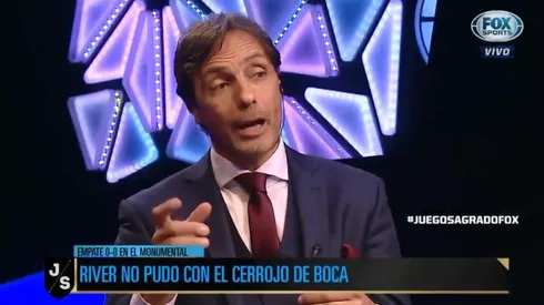 Gustavo López no tuvo pelos en la lengua.