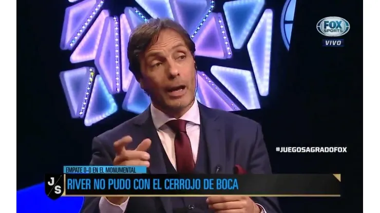 Gustavo López no tuvo pelos en la lengua.