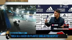 Marcelo Gallardo en conferencia de prensa.