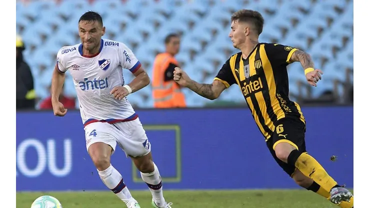 Nacional vs. Peñarol por el campeonato uruguayo.