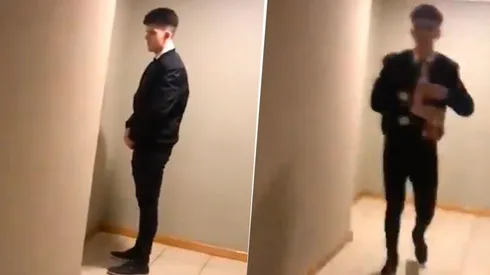 Video viral: egresado diabólico se vistió de seguridad y troleó a todo Bariloche