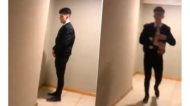 Video viral: egresado diabólico se vistió de seguridad y troleó a todo Bariloche