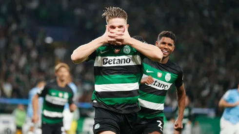 Viktor Gyokeres, goleador de la Champions League con cinco tantos, tras el hattrick que registró vs. Manchester City.