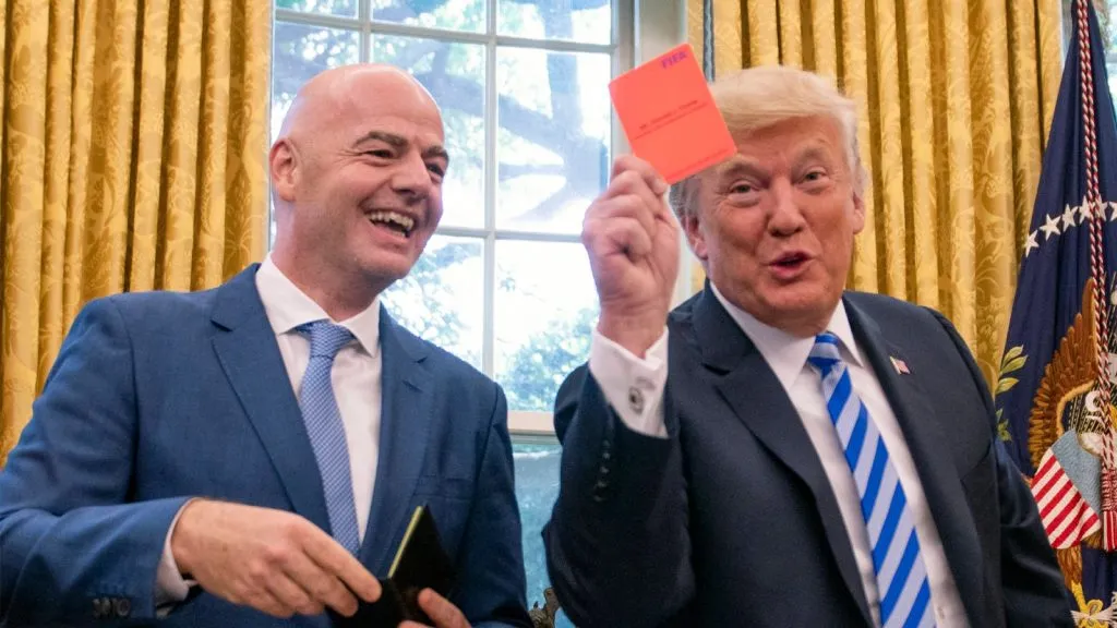 2017, último momento de reuniones entre FIFA y Trump: IMAGO