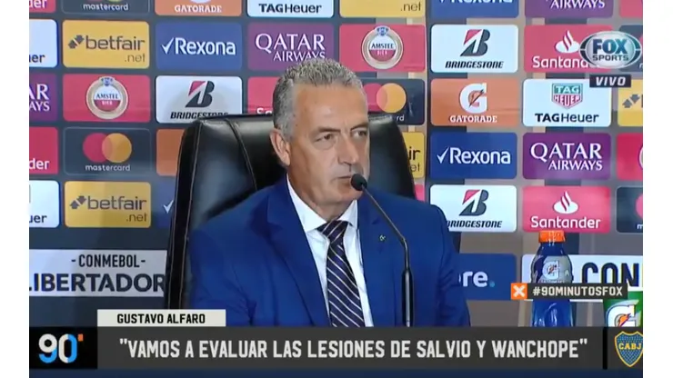 Alfaro respondió por qué no guardó titulares a 4 días de jugar con River