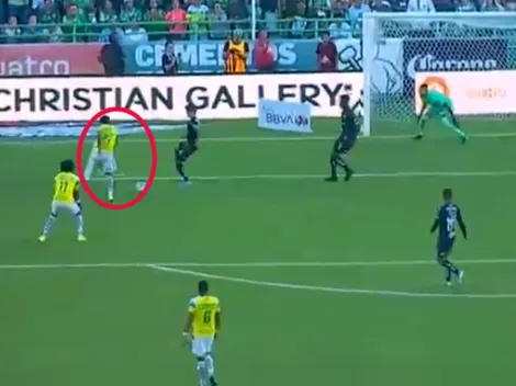 Con un golazo, Macías lo igualó para León contra Santos antes del descanso