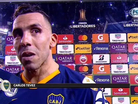 Carlos Tevez: "Ojalá pase River así nos enfrentamos"