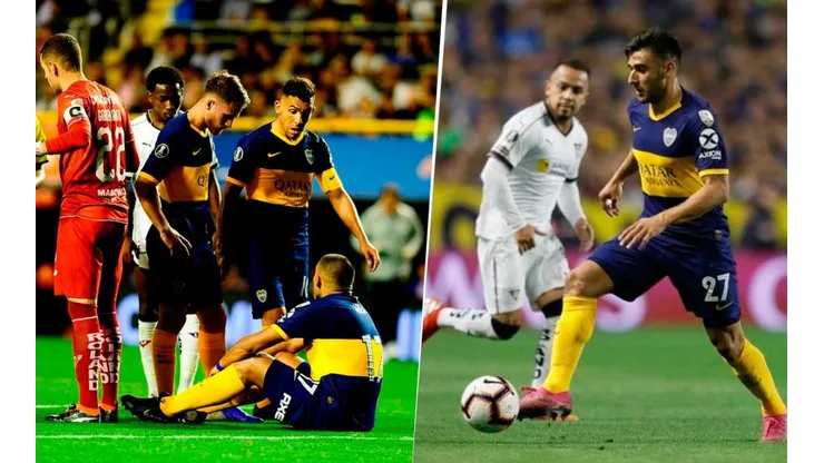 El parte médico de Boca sobre las lesiones de Salvio y Wanchope Ábila