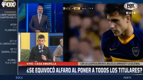 En FOX tiraron que lo de Capaldo sería más grave de lo esperado y podría no llegar al Superclásico
