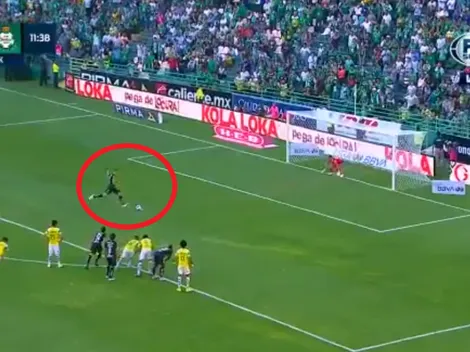 El VAR jugó para Santos y Furch convirtió de penal