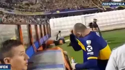 Il generoso: De Rossi le regaló a 'Santi' la camiseta con la que debutó en Libertadores