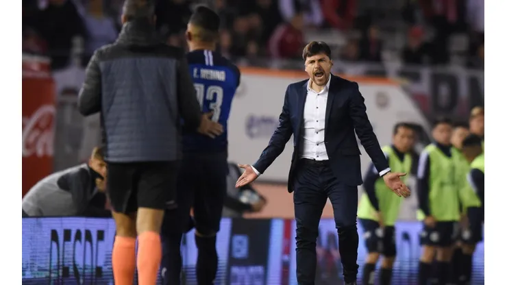 Foto del entrenador de Talleres.