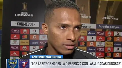 Valencia dijo que la diferencia entre los equipos argentinos y brasileños la hacen los árbitros