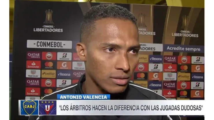 Valencia dijo que la diferencia entre los equipos argentinos y brasileños la hacen los árbitros