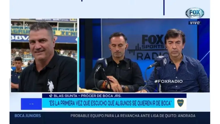 Blas Giunta le pegó a Benedetto y Nández por sus salidas de Boca