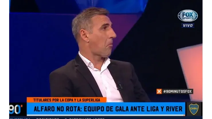 La reacción de Cascini cuando le dijeron que De Rossi no jugaría contra River
