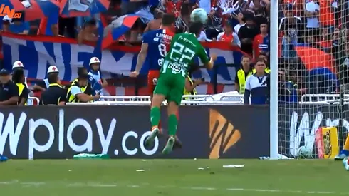 Así fue el gol de Daniel Muñoz.