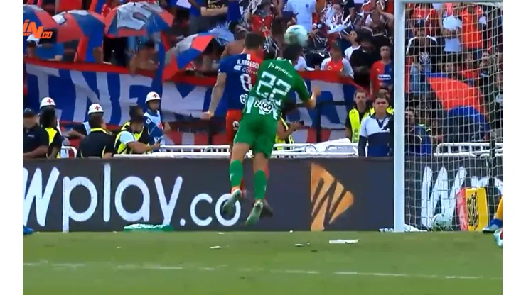 Así fue el gol de Daniel Muñoz.