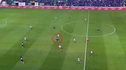 La jugada inesperada de Junior Alonso.