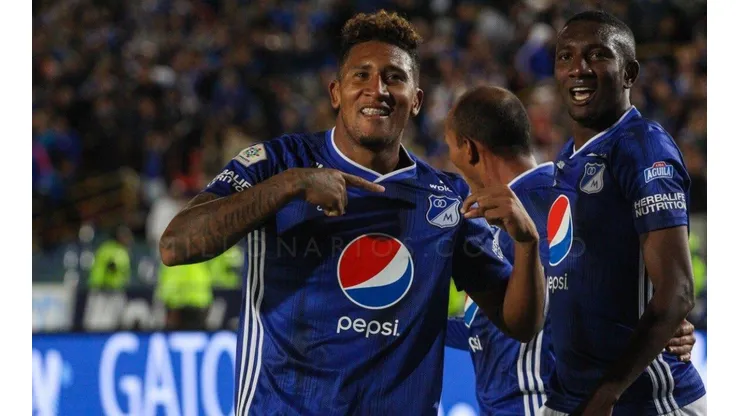 José Guillermo Ortíz, goleador de Millonarios.