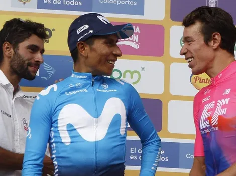 El hermoso gesto de Quintana con 'Rigo' durante la segunda etapa de La Vuelta