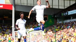 Foto de los jugadores de Chelsea celebrando el gol.