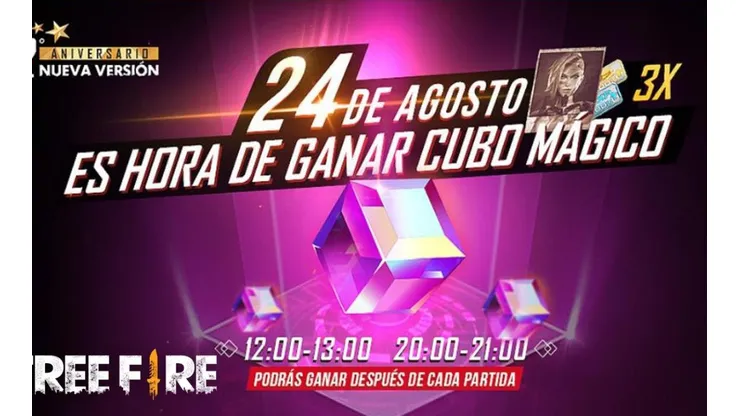 Como conseguir el Cubo Mágico del Evento de 2° Aniversario en Free Fire