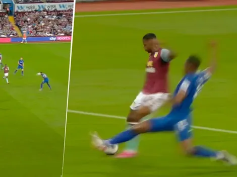 Yerry Mina regaló el balón pero se redimió con una salvada espectacular