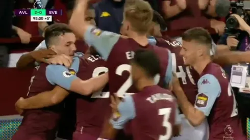 El festejo alocado de Anwar El Ghazi.