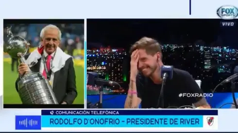 Leto estaba enojado por los penales a River hasta que D'Onofrio salió al aire ¡y lo trolleó!