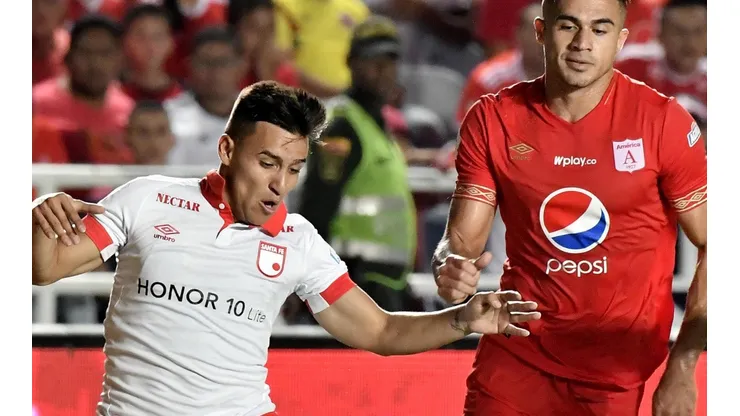 Todo listo para el clásico de rojos: Alineaciones de Santa Fe y América de Cali