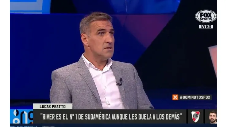 Cascini opinó sobre las declaraciones de Pratto diciendo que "River es el 1 de Sudamérica"