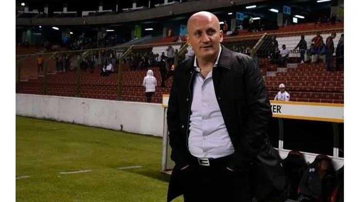 Pablo Repetto, entrenador de Liga de Quito.