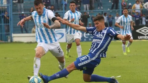 Godoy Cruz se quedó con uno menos, Atlético Tucumán aprovechó y lo ganó sobre el final