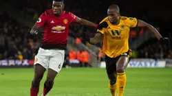 Wolves vs. Manchester United por la Premier League.