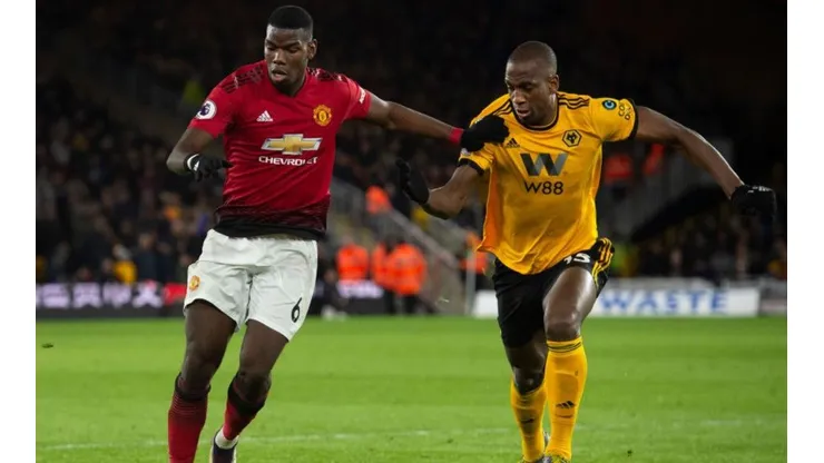Wolves vs. Manchester United por la Premier League.