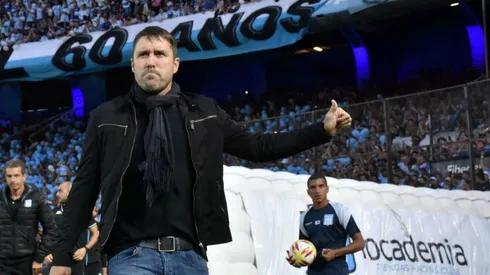 Eduardo Coudet, director técnico de Racing.