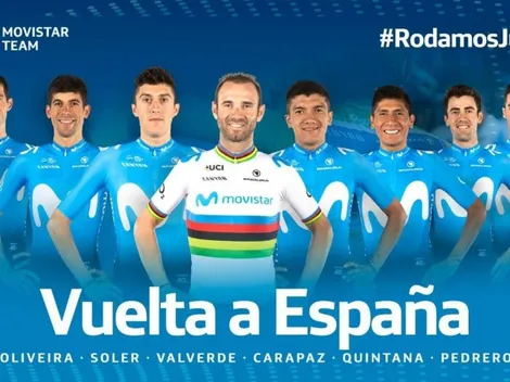 Movistar Team confirmó su equipo para la Vuelta a España con una importante novedad