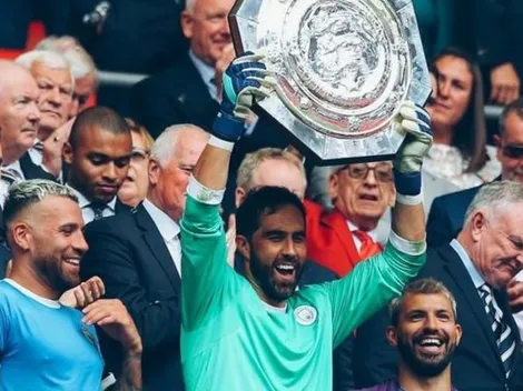 Claudio Bravo ya empezó a despedirse del Manchester City