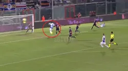 El tanto de cabeza de Gonzalo Maroni.