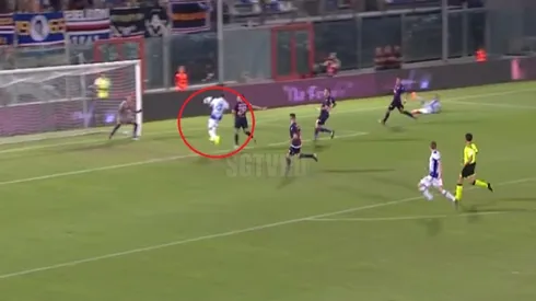 El tanto de cabeza de Gonzalo Maroni.