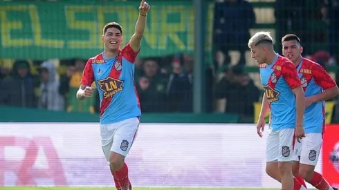 El festejo de los jugadores de Arsenal.