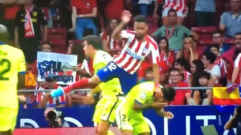 Para el olvido: expulsaron a Renan Lodi en su debut oficial con el Atlético Madrid