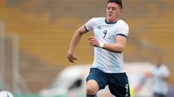 Adolfo Gaich en la Selección Argentina.