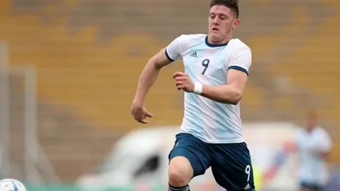 Adolfo Gaich en la Selección Argentina.