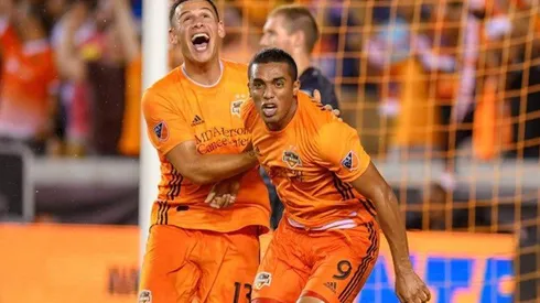 Mauro Manotas, delantero colombiano del Houston Dynamo.