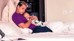 La dedicatoria especial que Chicharito hizo en Instagram para su cachetón