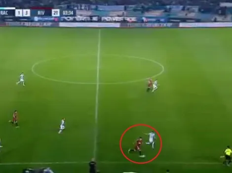 Sigali le tiró una patada tenebrosa a Suárez y se fue expulsado