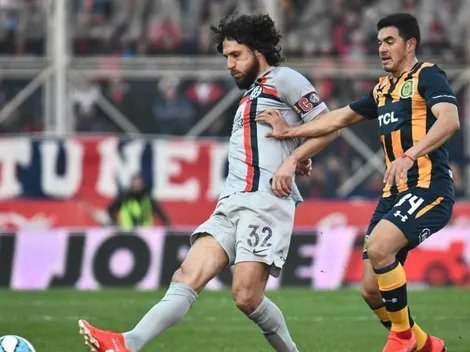 Primer tiempo furioso y empate entre San Lorenzo y Rosario Central